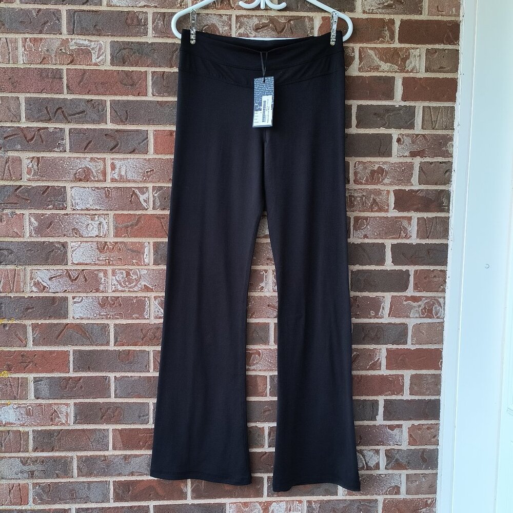 Jexy & Jax ultra soft Trapeze black pants Size Medium N.W.T.